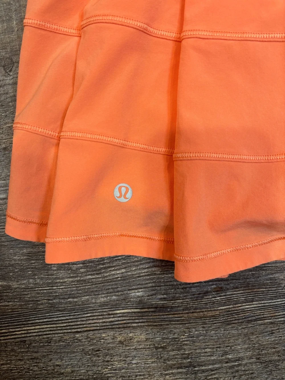 Lululemon Pace Rival Mid-Rise Athletic Skort Size 6 Golden Apricot
